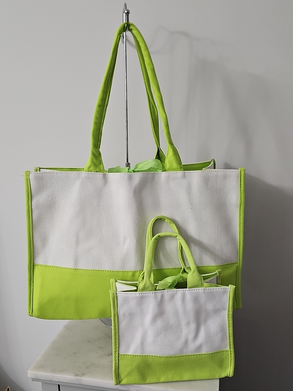 Canvas Tote Bag Set